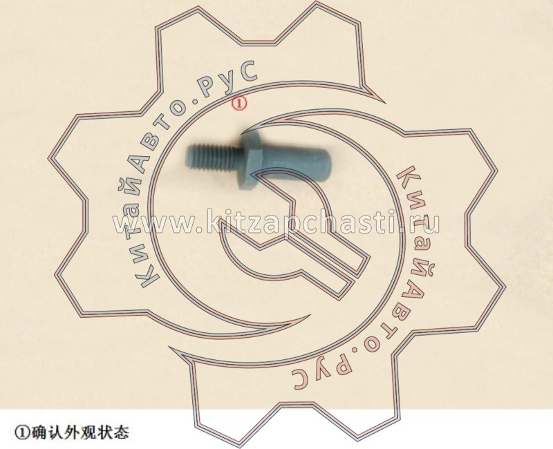 Болт натяжителя цепи HAVAL F7 2рест 1021012XEB02